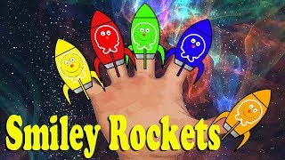 The Shapes | VIVASHAPES | ROCKET FAMILY FINGER. Video for kids