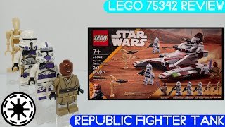 LEGO set 75342 Republic Fighter Tank Review