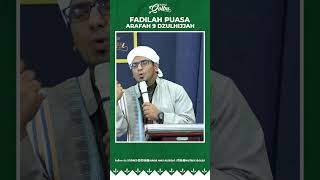 fadilah puasa di hari arafah  Habib Anis Assegaf