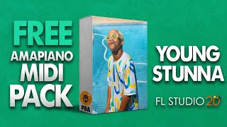 🔥[FREE]🔥 Amapiano Midi Pack 2021 | 🎶🎹 | "Young Stunna" | prod.by Antonio