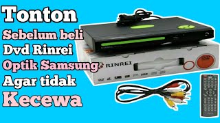 DVD Rinrei Optik Samsung- review DVD murah hanya 200k.