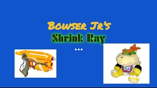 Mario Plush Adventures: Bowser Jr's Shrink Ray