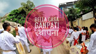 BELLA CASA SOCIETY GANPATI STHAPANA | DHOL PATHAK | 2K22 | PUNE DHOL PATHAK