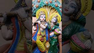 ||Let's convert old radha krishna sculpture to new🙏|| PART-1|| @creativeartistshraddha #shorts