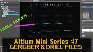 Altium #7 - Making Gerber files and Drill files - Altium | ProDrone Control | ASN