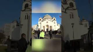 Did you know Saint Sava church is this beautiful? 😍 #belgrade #serbia #shorts