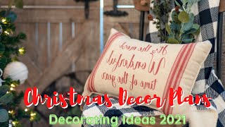 Christmas Decor Plans + Haul  |  Christmas Decorating Ideas 2021