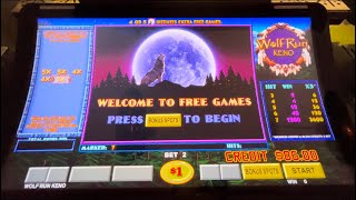 $1 Wolf Run $8 Max Bets Bonus #kenonation