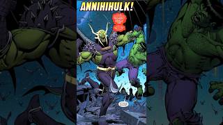 Why Did Thanos Miss The Fight Between Hulk And Lord Of Negative?#shorts