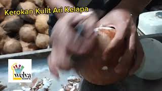 Kerokan Kulit Ari kelapa Model Kotak