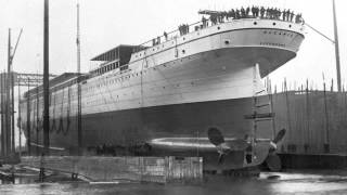 RMS Oceanic (II) at Harland&Wolff 1899, her build