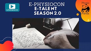 Season 2 E-Talent Physio Panda E-Physiocon: Dr Kanika Tyagi Poetry