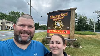 Hershey Road Campground Amenities walk around.