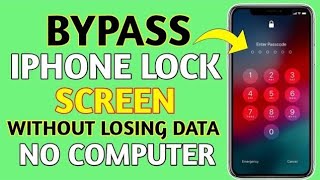 Unlock iPhone Passcode Without Deleted Data 2024 ||