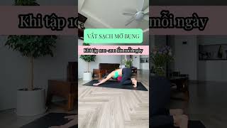 Động tác này sẽ Giam mỡ bụng nếu tập 200 lần #linhchiyoga #giamcan #giammobung #yoga