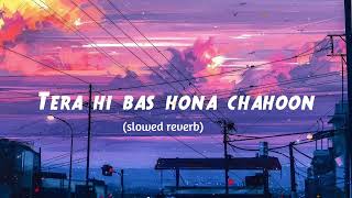 Tere Hi Bas Hona Chahoon (Slowed Reverb) Gaurav Pareek