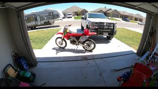 Honda CRF250X Day Ride through Texas Backroads