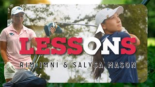 LessONs | Rim Imni & Salysa Mason | #Golf Drills with NJCAA National Champions