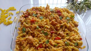 Pasta Recipe || Quick Chicken Pasta Recipe