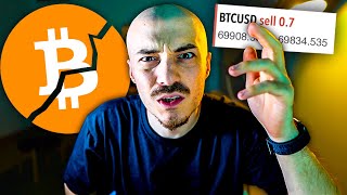 🔴BITCOIN SEI IN FORTE PERICOLO!?🔴 ECCO COSA MI ASPETTO!!  Trading Crypto News Italia📊