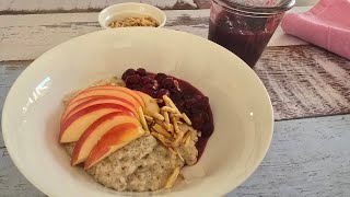 Mein bestes Haferflocken-Müsli Rezept - das Geheimnis ist die Nussbutter