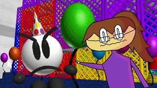 Yin taunts me at his party! | Baldi's Basics mod