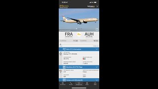 Flight Report Etihad Airways EY002 Frankfurt - Abu Dhabi Boeing B777-300ER 01.05.2022 Flugbericht