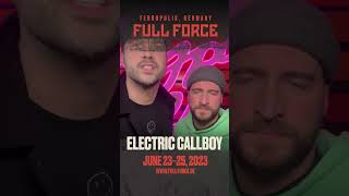 @ElectricCallboy live at FULL FORCE Festival, Germany 🤘 Get your tickets now