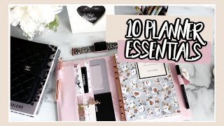 10 Planner Essentials I Can't Live Without! You need these!