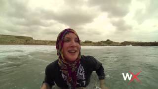 Easkey Britton is the First Woman to Surf Iran