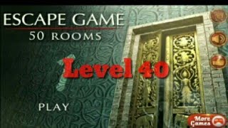 Escape Game 50 Rooms Level 40