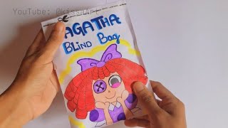 [💙Paper DIY💙] - Ragatha Sanrio Blind Bag Opening😱 | ASMR video | Craft Ideas | Drawing