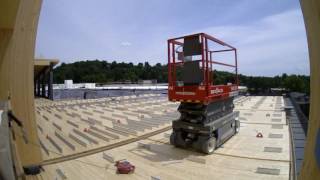 6 4 2016 - UMass Design Building Construction Timelapse