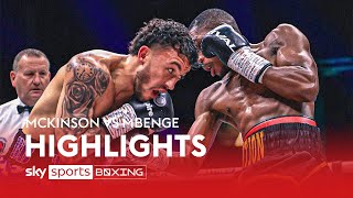 HIGHLIGHTS! | Setback for McKinson as Mbenge TAKES IBO title 👑