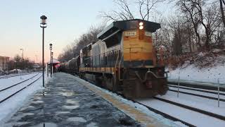 HD CSXT New England Division Action on the Portland Subdivision Mid to End January 2024