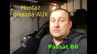 Montaż oraz aktywacja gniazda AUX w Passacie B6