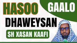 GAALADA-FOGEE-HAJECLAAN-HANASOO DHAWEYSAN ┇   ᴴᴰ┇SHEIKH XASAN KAAFI