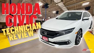 2020 HONDA CIVIC TECHNICIAN REVIEW! (22-161A)