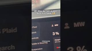 My Tesla Almost Died in the Hurricane 😳😱