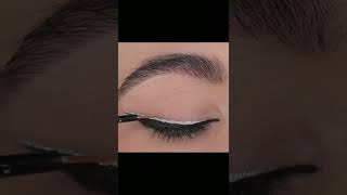 hacks for perfect eyeliner | step by step eye liner tutorial | beautiful eye liner tutorial #shorts