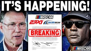 NASCAR JUST BANNED 23XI Racing and Front Row Motorsports after SHOCKING Statement!