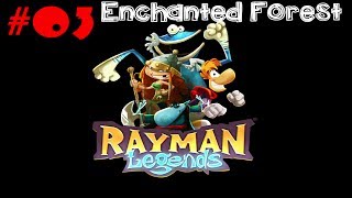 Rayman Legends - Teensies In Trouble - Level 3 - Enchanted Forest - Lets Play 3 [PS4]