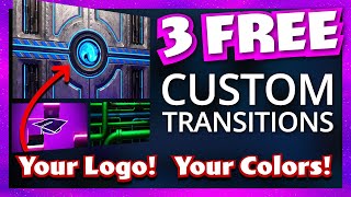 3 FREE Custom Stinger Transitions for your Twitch Stream - SciFi Edition | StreamSchool