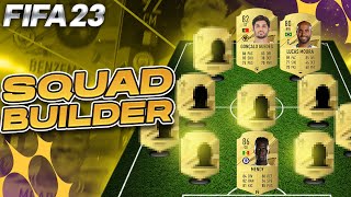 AMAZING 50K PREMIER LEAGUE SQUAD BUILDER IN FIFA 23!