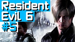 INVISIBLE SNAKES?! | Resident Evil 6 | Chris | Livestream #5