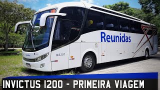 REUNIDAS PAULISTA: Primeira viagem do Invictus 1200 Semi leito !!!