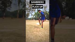 LEARN THIS SOMBRERO FLICK UP⚽#shorts #football #mbape #france #footballedits #tutorial