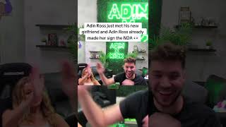 Adin Ross already made her sign the NDA 👀 | #adinross #kick #fyp #fypシ #foryou #viral #trending