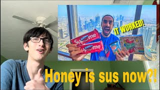 HONEY IS SUS NOW?! Testing VIRAL Life Hacks To See If They ACTUALLY Work! (Bader Al Safar) reaction