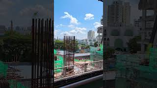 View from Jurong East MRT Station Platform in Singapore, Aug 24